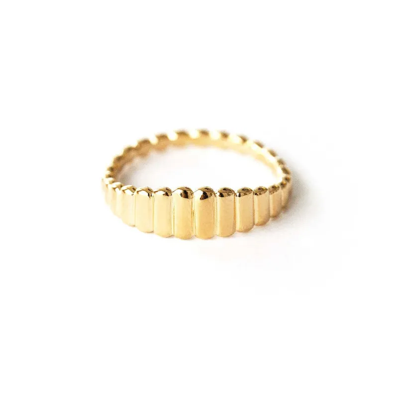 Ribba Gold Vermeil Ring sold by Silver Lotus