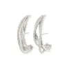 Margot Silver Plated Crystal Earrings sold by Silver Lotus