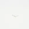 Tiny Silver Pave CZ Bar Studs sold by Silver Lotus