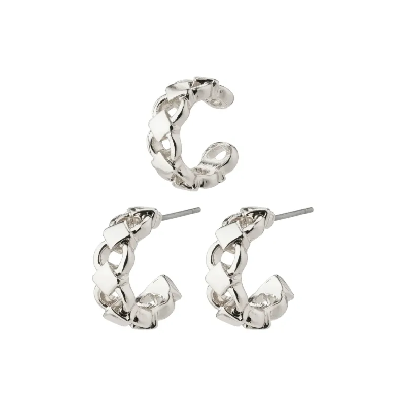 Desiree Silver Plated Earring Set sold by Silver Lotus