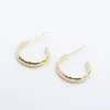 Gold Vermeil Finely Hammered Hoops sold by Silver Lotus