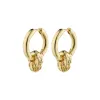 Sun Gold Plated Hoops sold by Silver Lotus