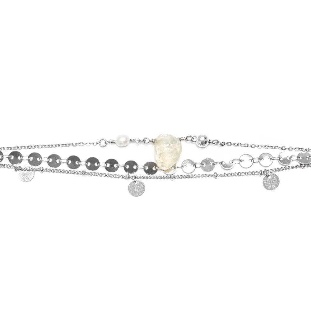 Satin Silver Bracelet sold by Silver Lotus product image thumbnail 4