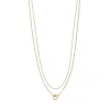Blossom Gold Plated Crystal Necklace sold by Silver Lotus