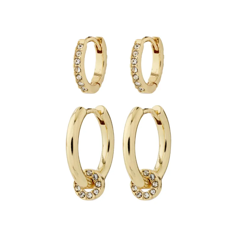 Scottie Gold Plated Hoop Set sold by Silver Lotus