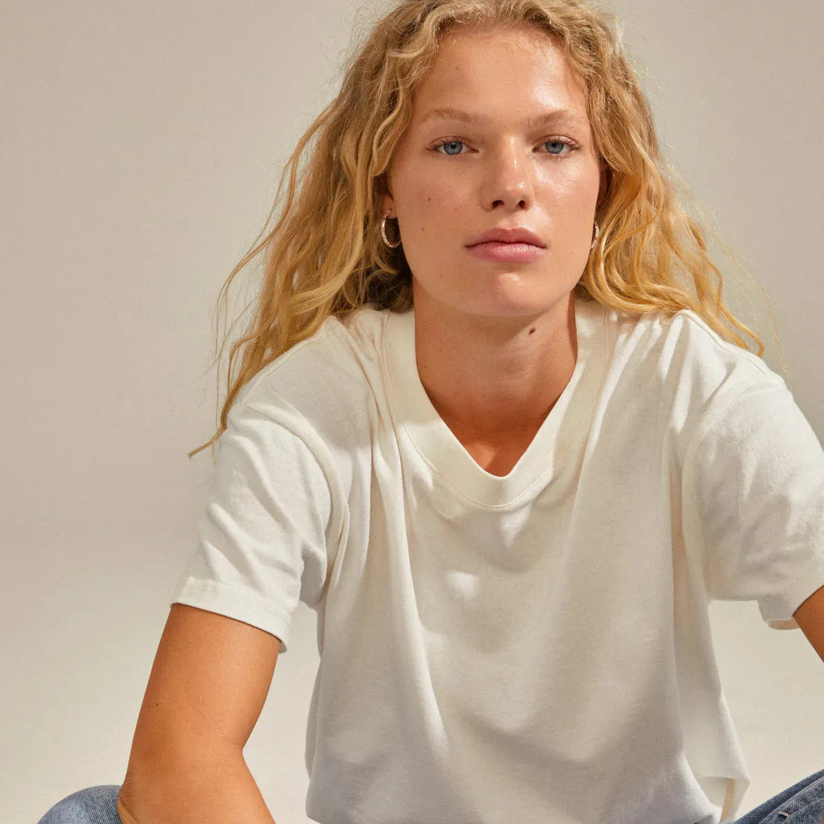 Rue Silver Plated Crystal Hoops sold by Silver Lotus product image thumbnail 3