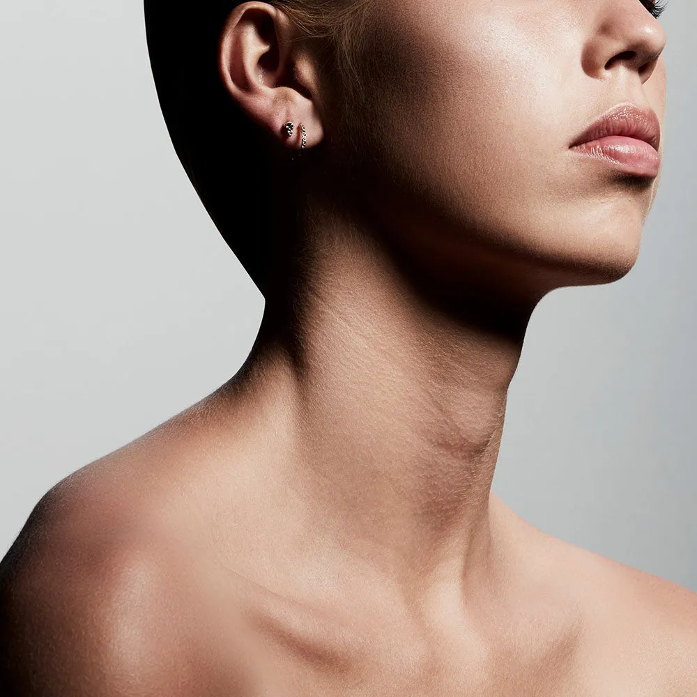 Kali Gold Plated Crystal Earring Set sold by Silver Lotus product image thumbnail 3