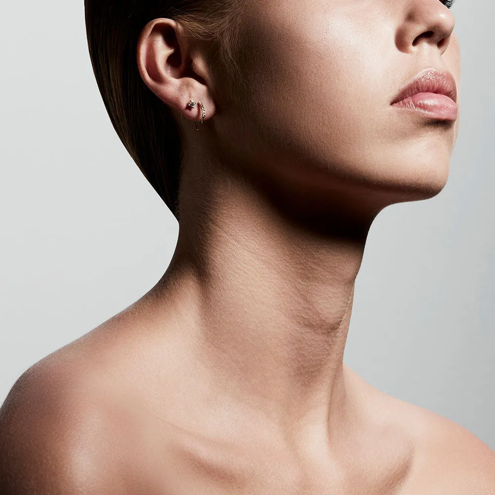 Kali Gold Plated Crystal Earring Set sold by Silver Lotus product image thumbnail 2