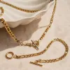 Figaro Gold Necklace sold by Silver Lotus