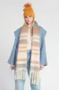 Pastel Stripe Grunge Scarf sold by Silver Lotus