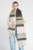 Pastel Stripe Grunge Scarf sold by Silver Lotus