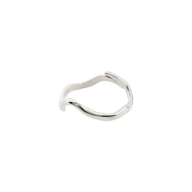 Alberte Silver Plated Ring sold by Silver Lotus
