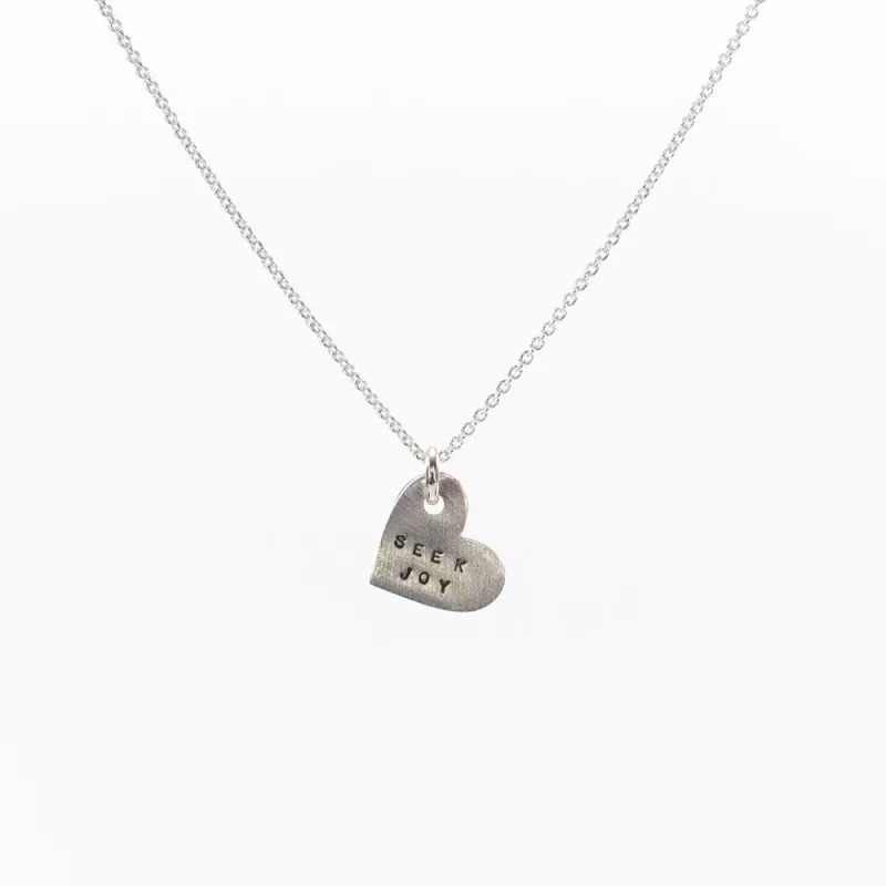 Tiny Heart Necklace sold by Silver Lotus