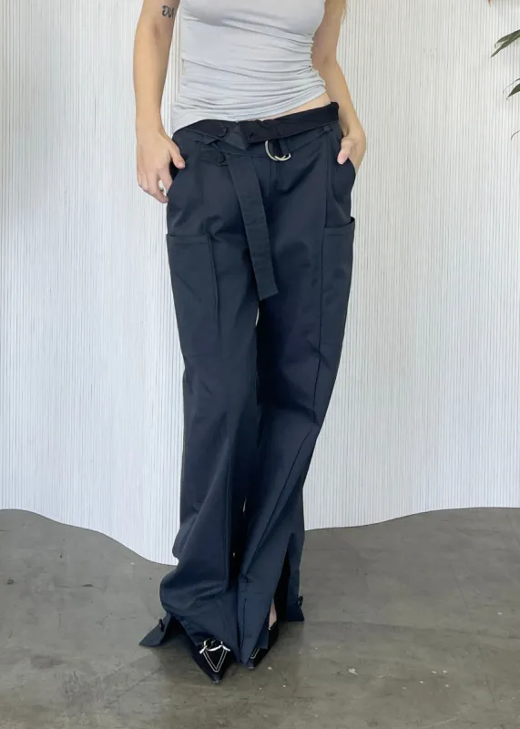 Harper Belted Trousers sold by Geel