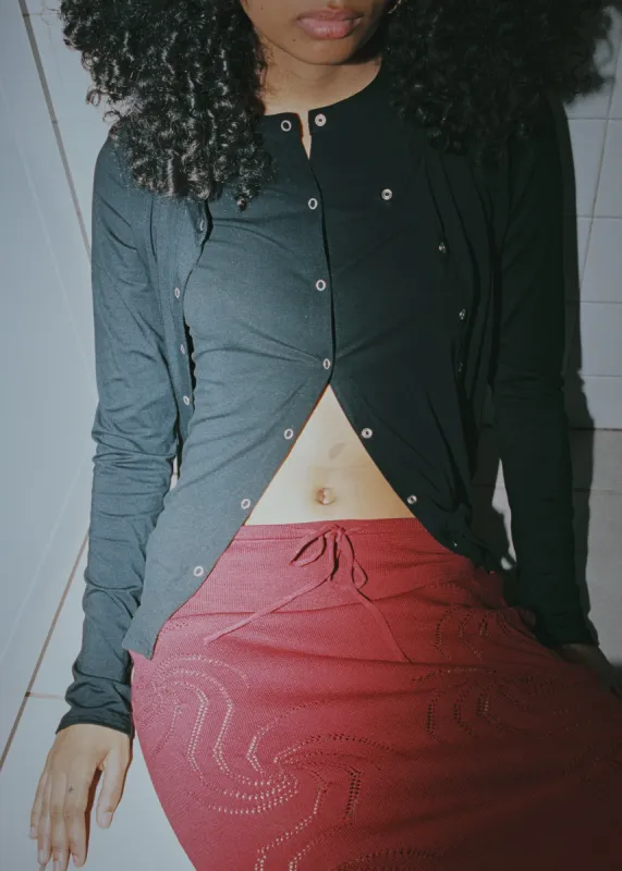 Snap Cardigan made by Geel