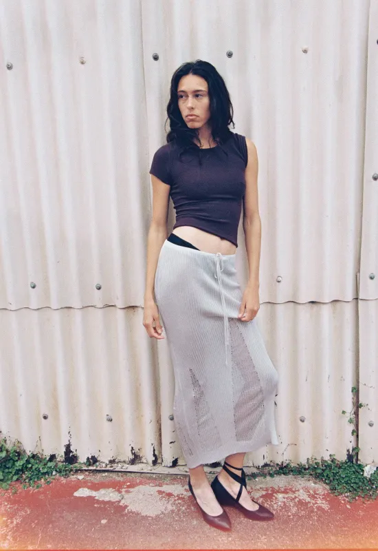 Sample- Lola Knit Skirt made by Geel