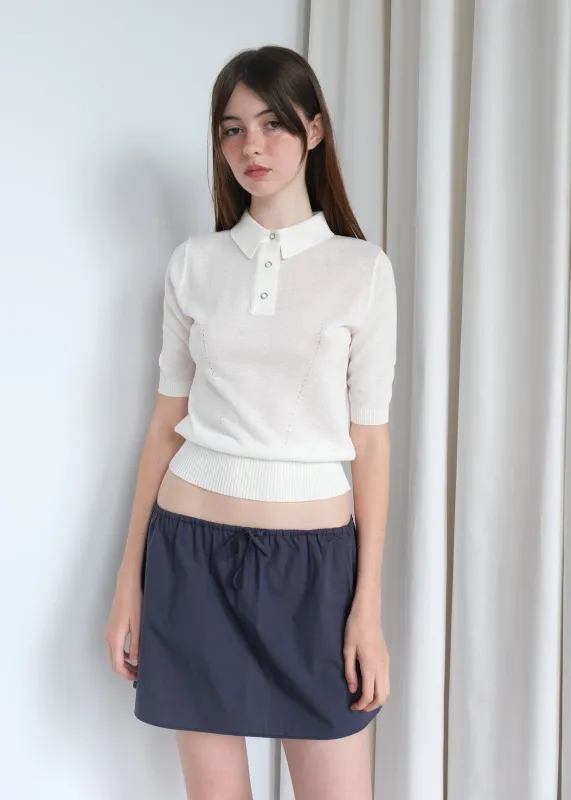 Beatrice Knit Polo made by Geel