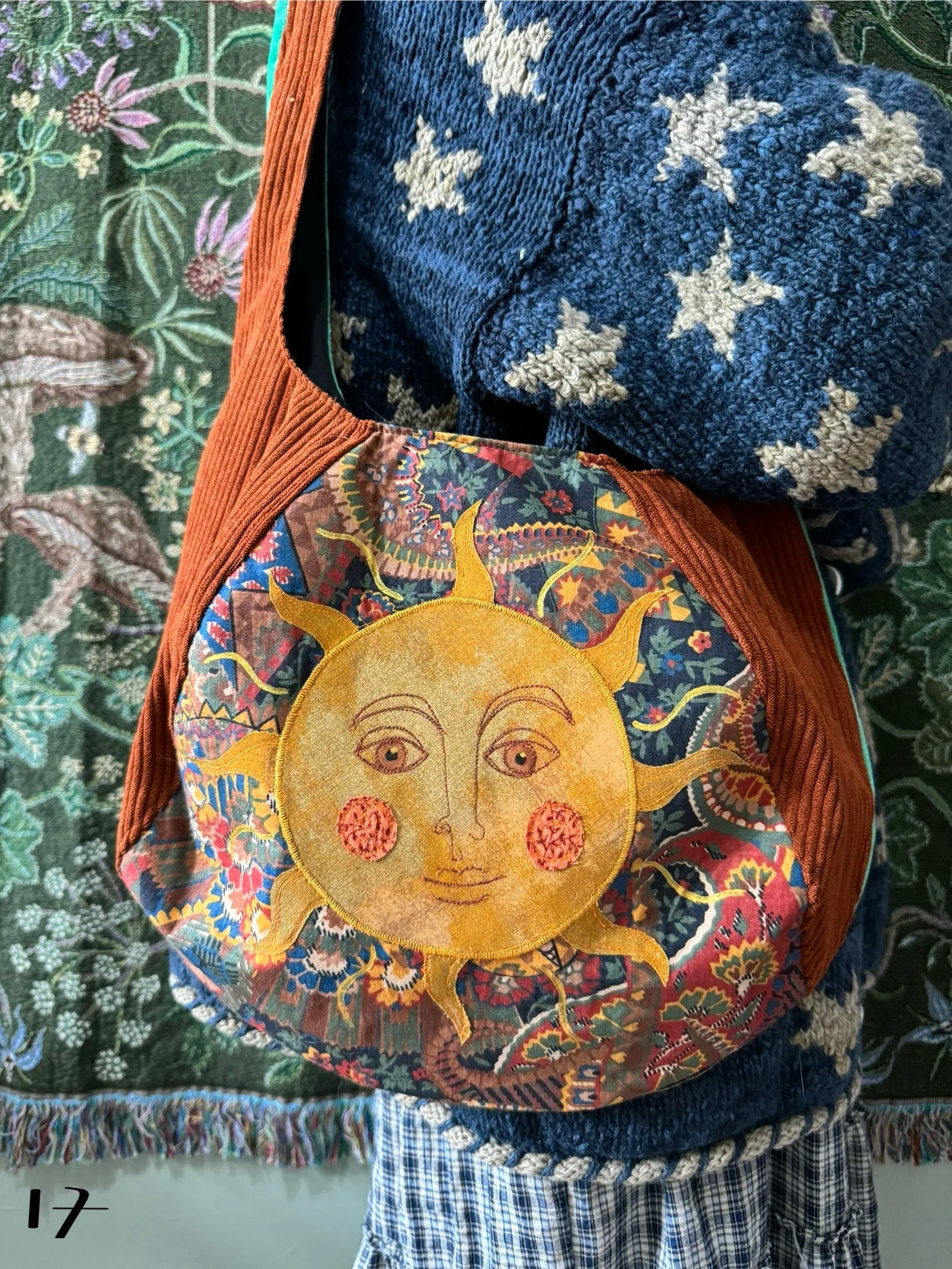 Classic Sun/Moon/Mushroom(17) sold by Sapphic Oracle