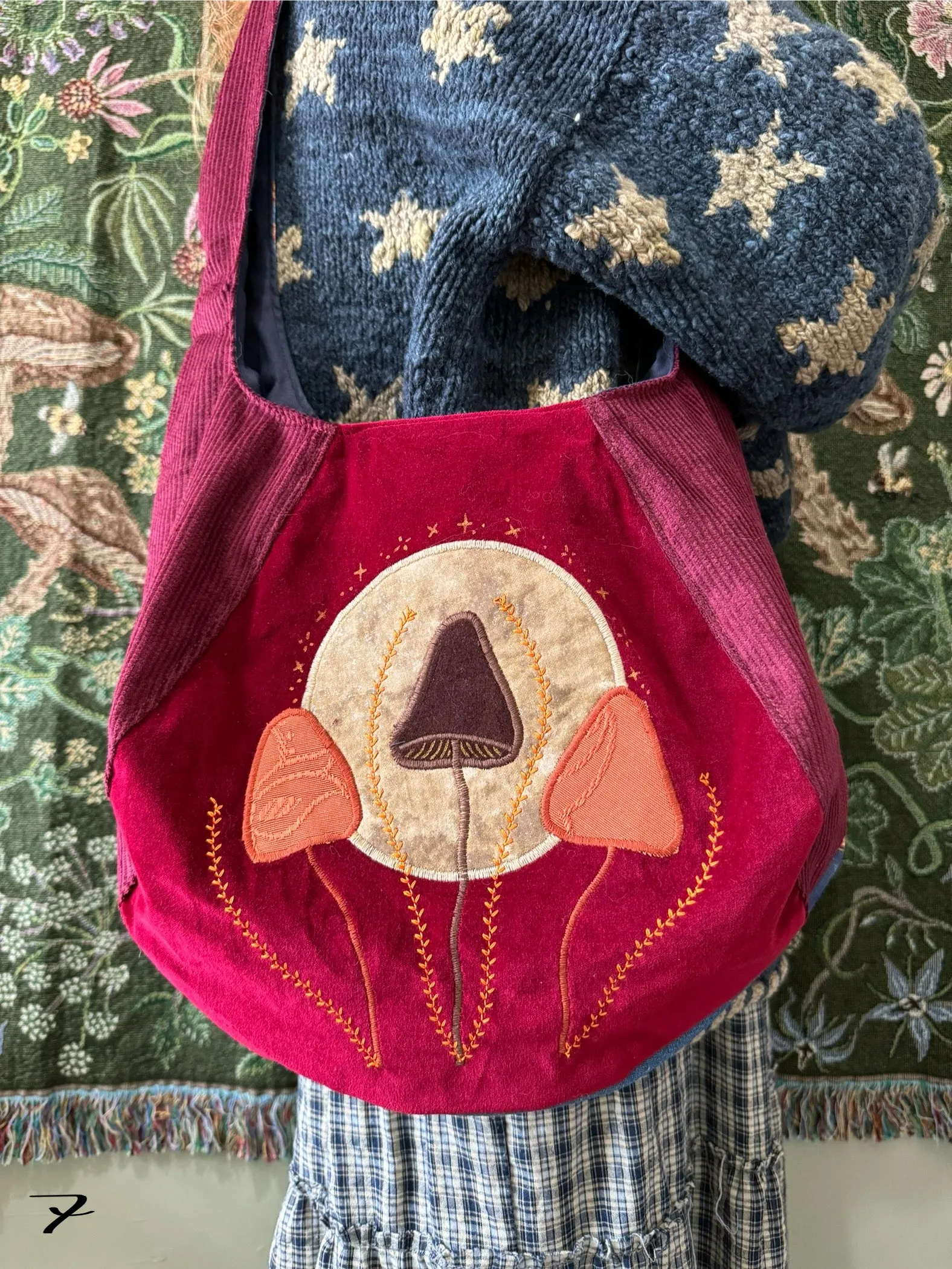 Classic Moon/Mushroom(7) sold by Sapphic Oracle