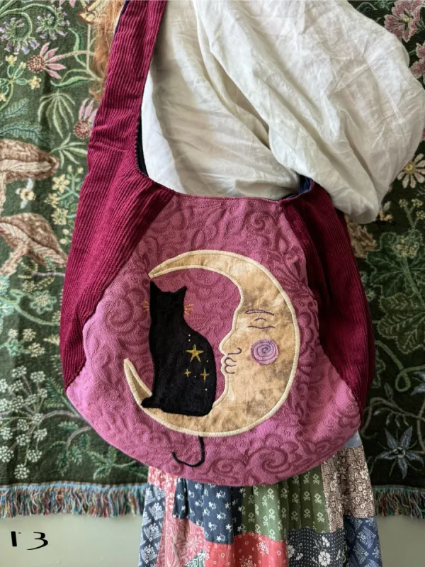 Classic Moon/Cat/Mushroom(13) sold by Sapphic Oracle
