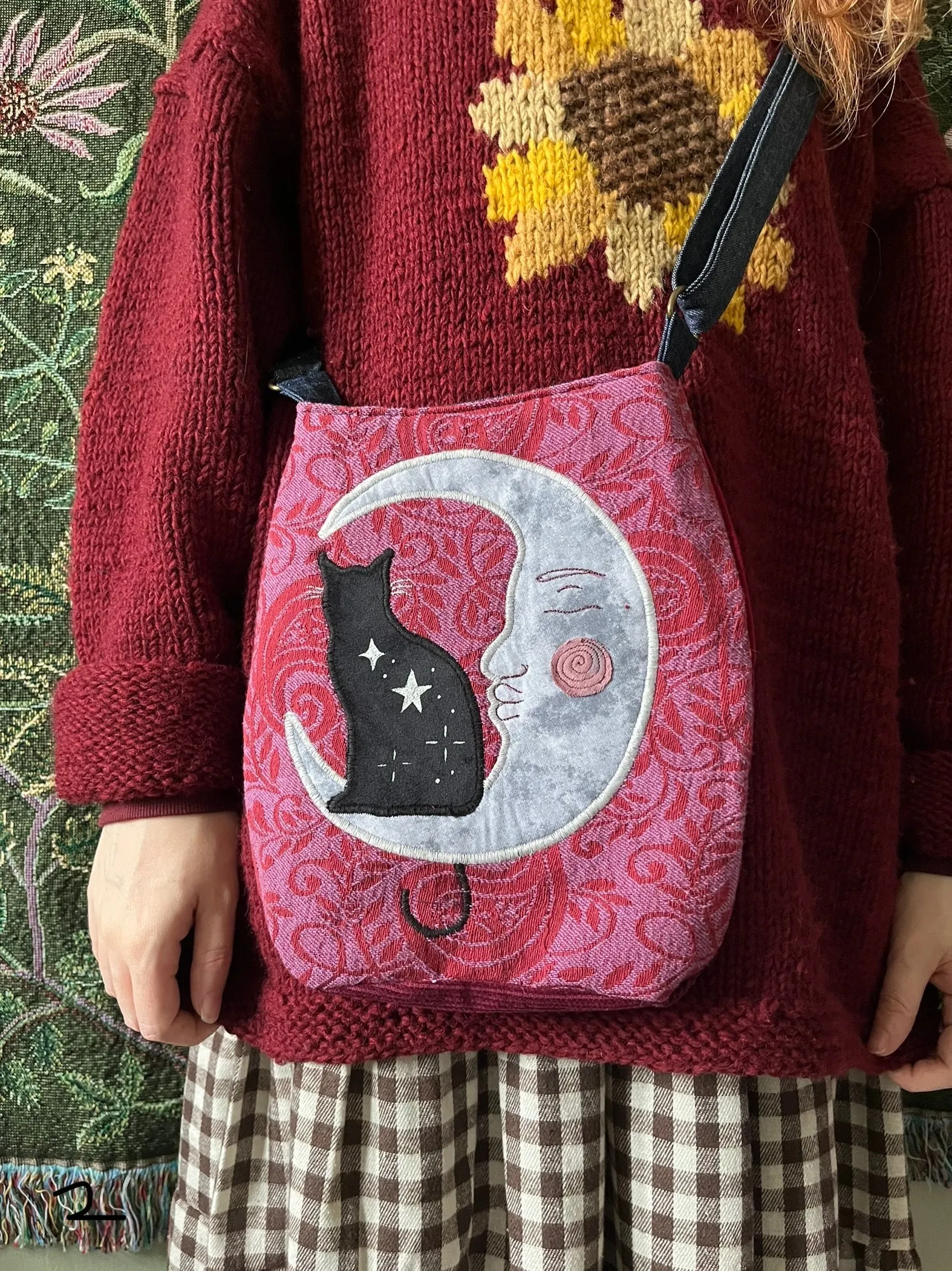 Mini Moon/Cat/Mushroom(2) sold by Sapphic Oracle product image thumbnail 2