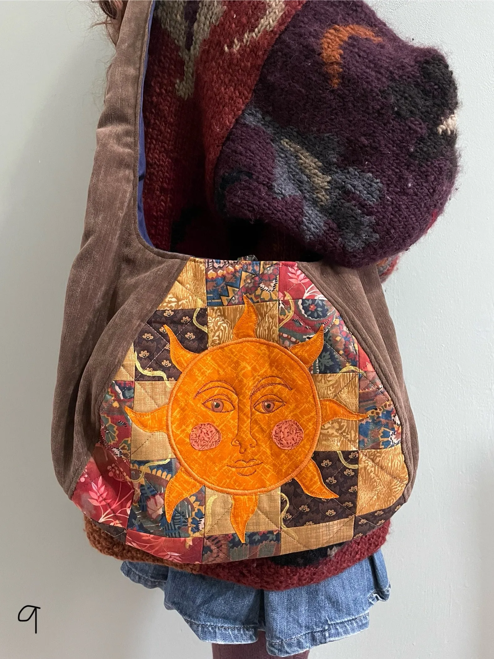 Quilted Patchwork Classic Sun and Moon(9) sold by Sapphic Oracle product image thumbnail 2