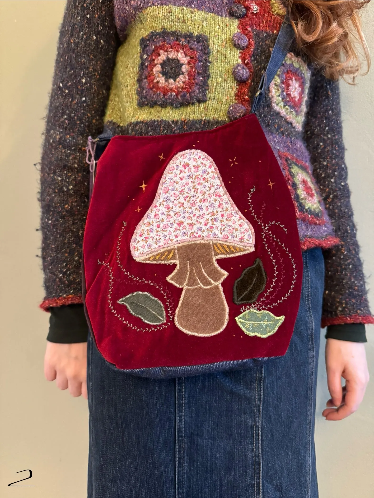 Mini Toadstool/Moon(2) sold by Sapphic Oracle