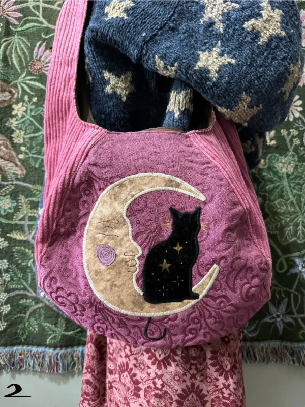 Classic Moon/Cat/Dragonfly(2) sold by Sapphic Oracle
