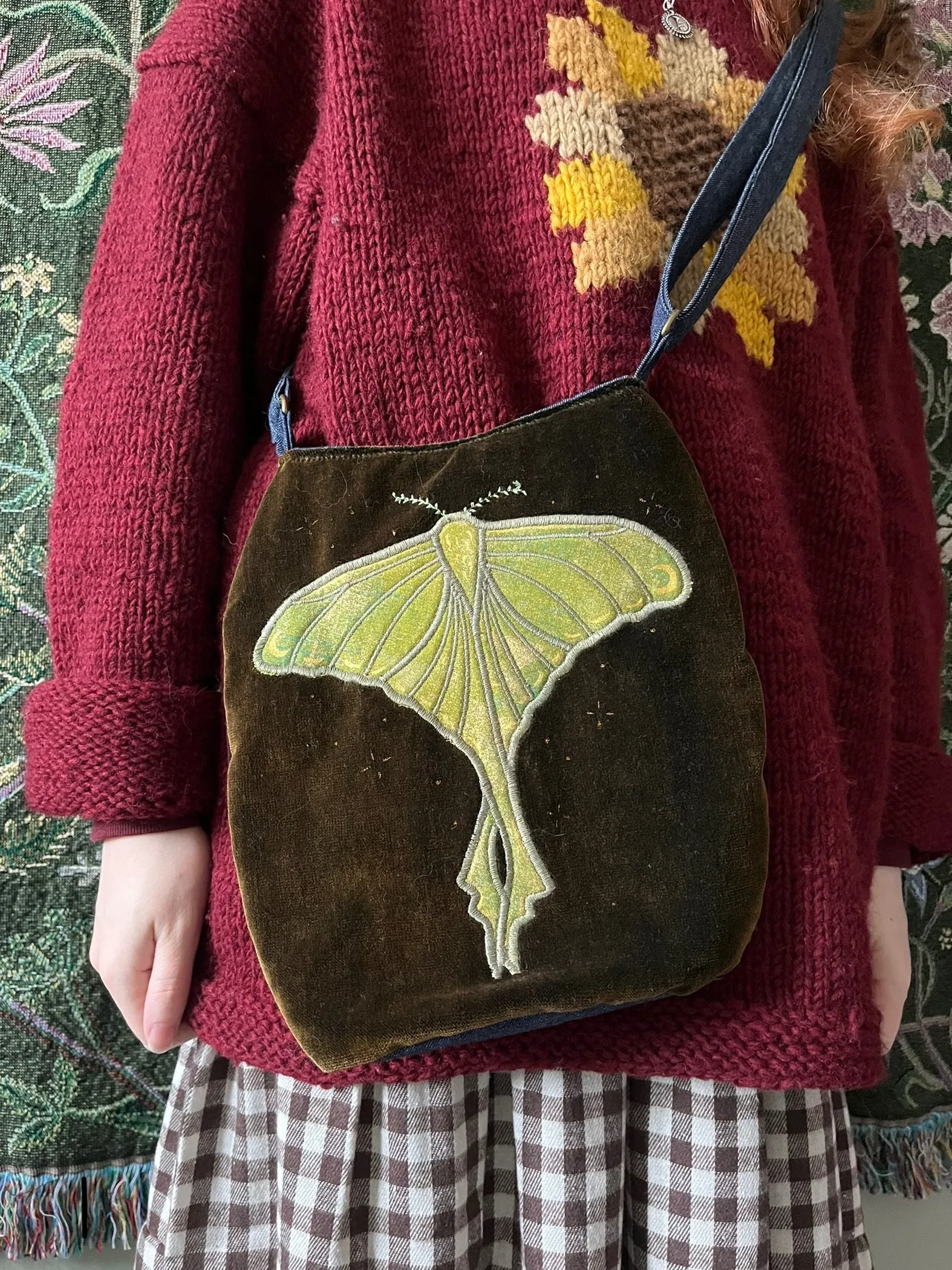 Mini Moon/Moth(1) sold by Sapphic Oracle product image thumbnail 2