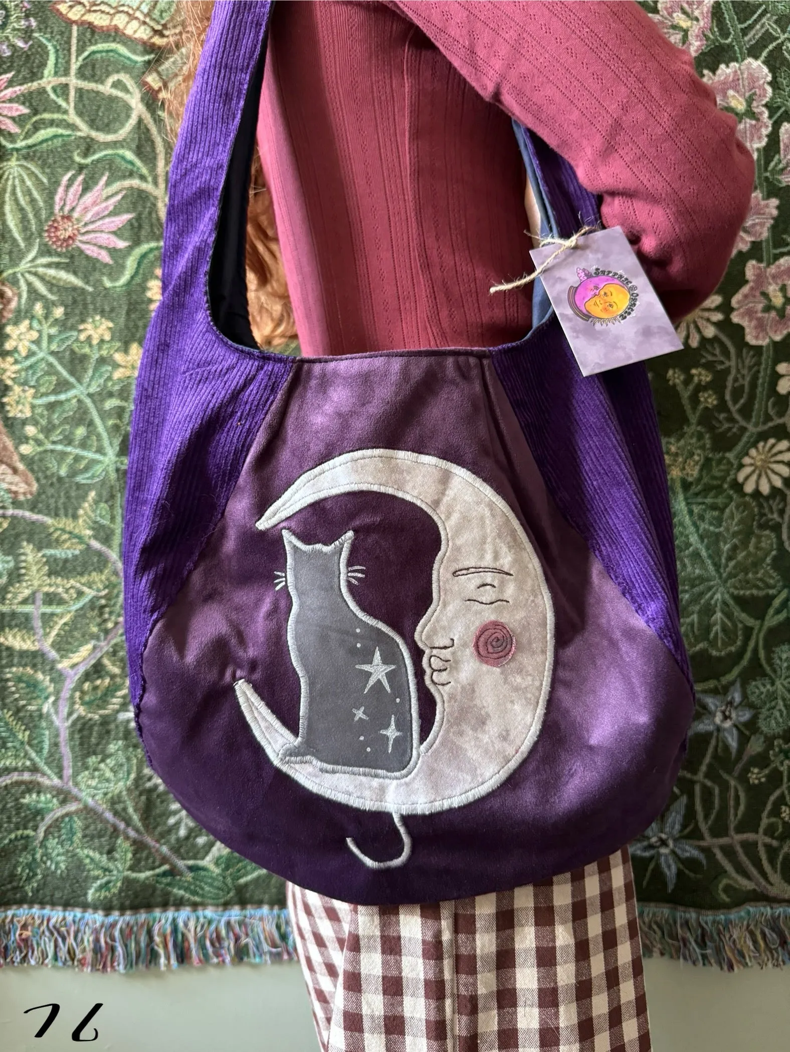 Classic Moon/Cat/Mushroom(16) sold by Sapphic Oracle product image thumbnail 2