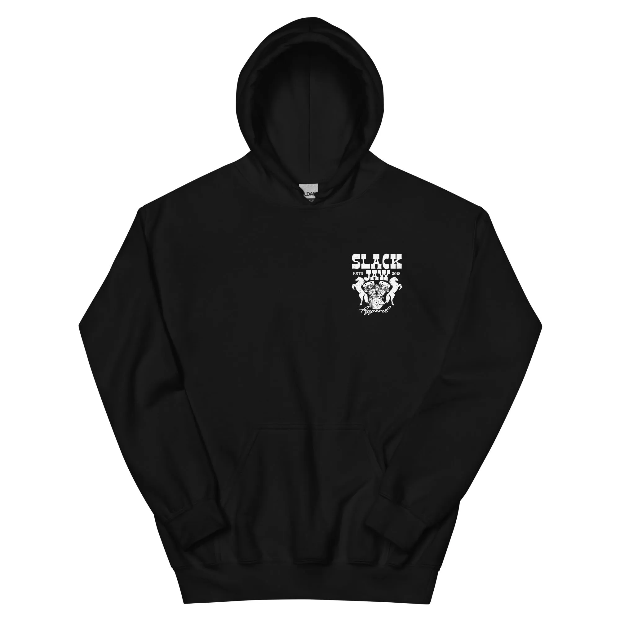 Horse Power Hoody - Black sold by Slackjaw