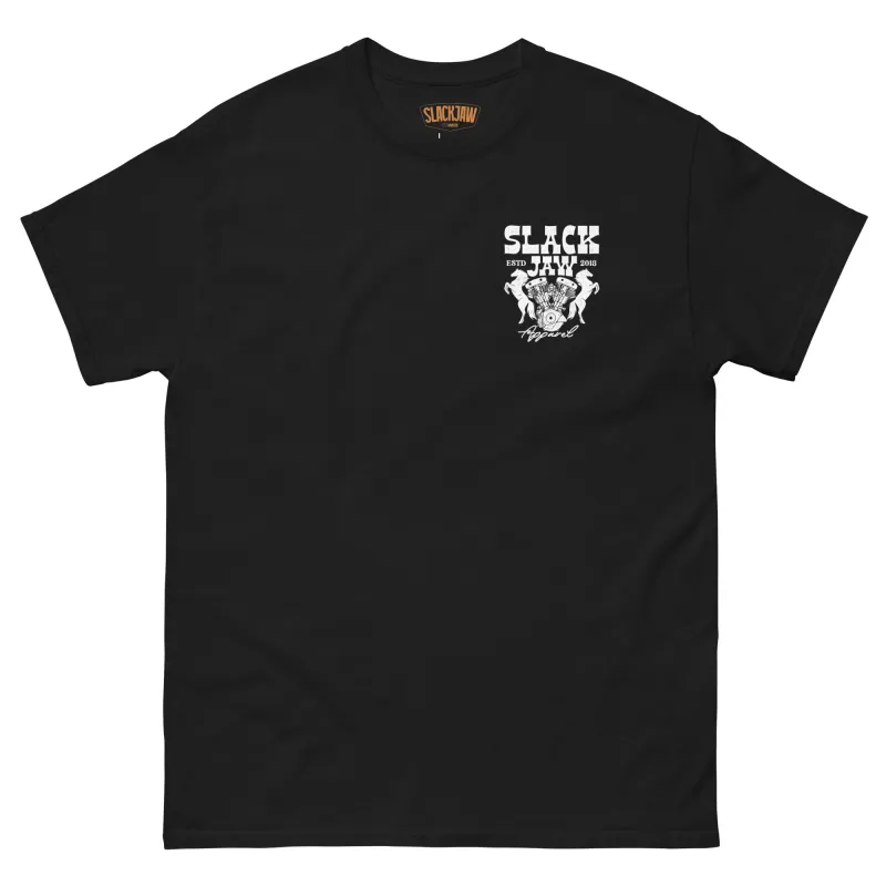Horse Power T Shirt - Black sold by Slackjaw