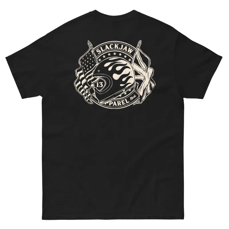 Speedway II T Shirt - Black sold by Slackjaw