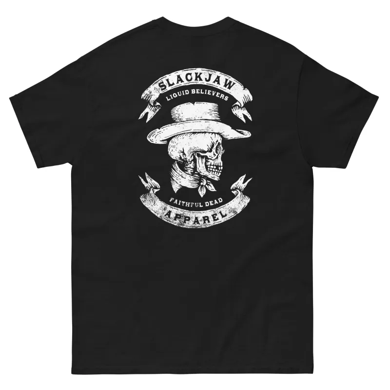 Faithful Dead T Shirt - Black sold by Slackjaw