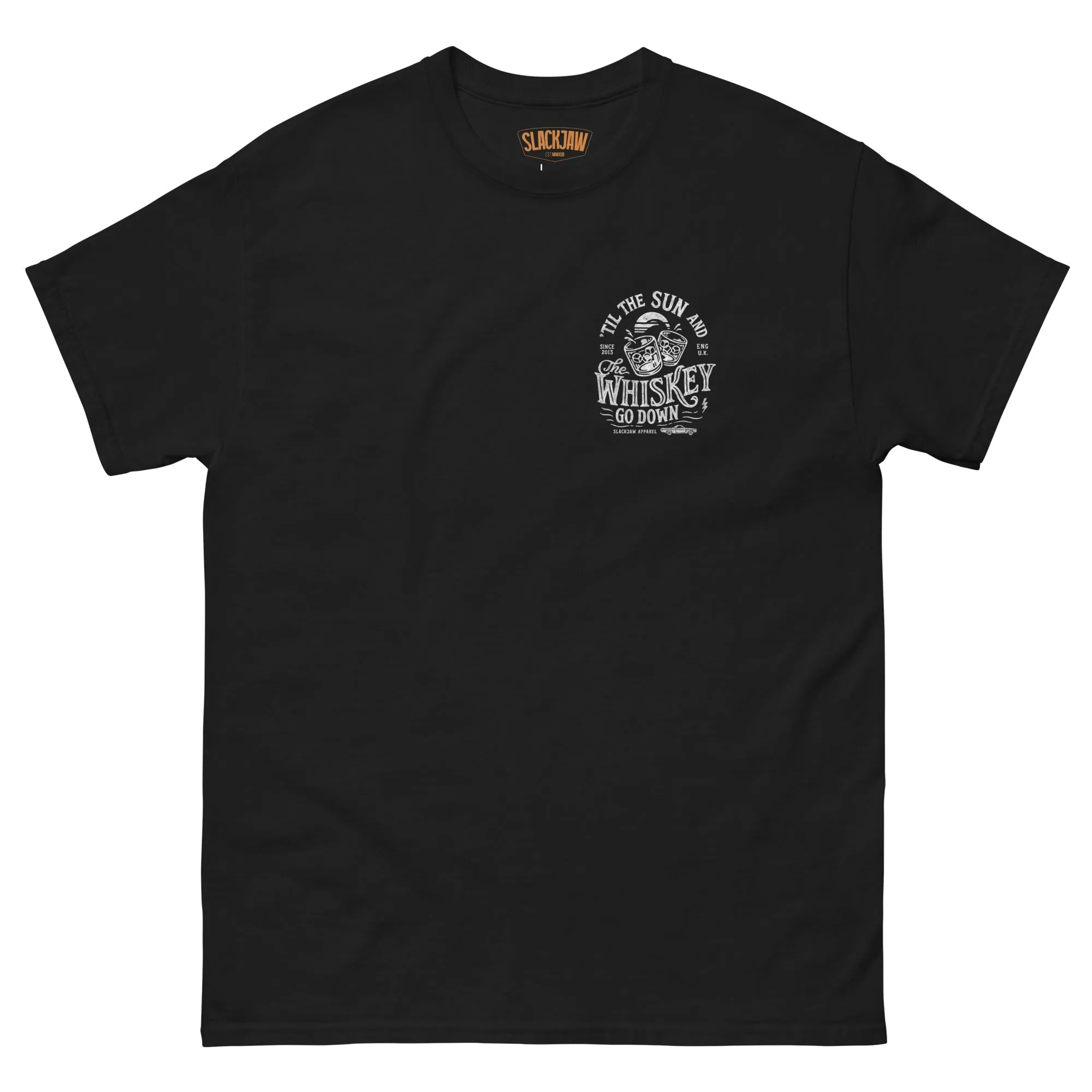 Whiskey Sunset T Shirt - Black sold by Slackjaw product image thumbnail 2