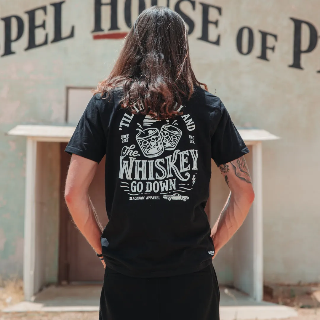 Whiskey Sunset T Shirt - Black sold by Slackjaw product image thumbnail 3