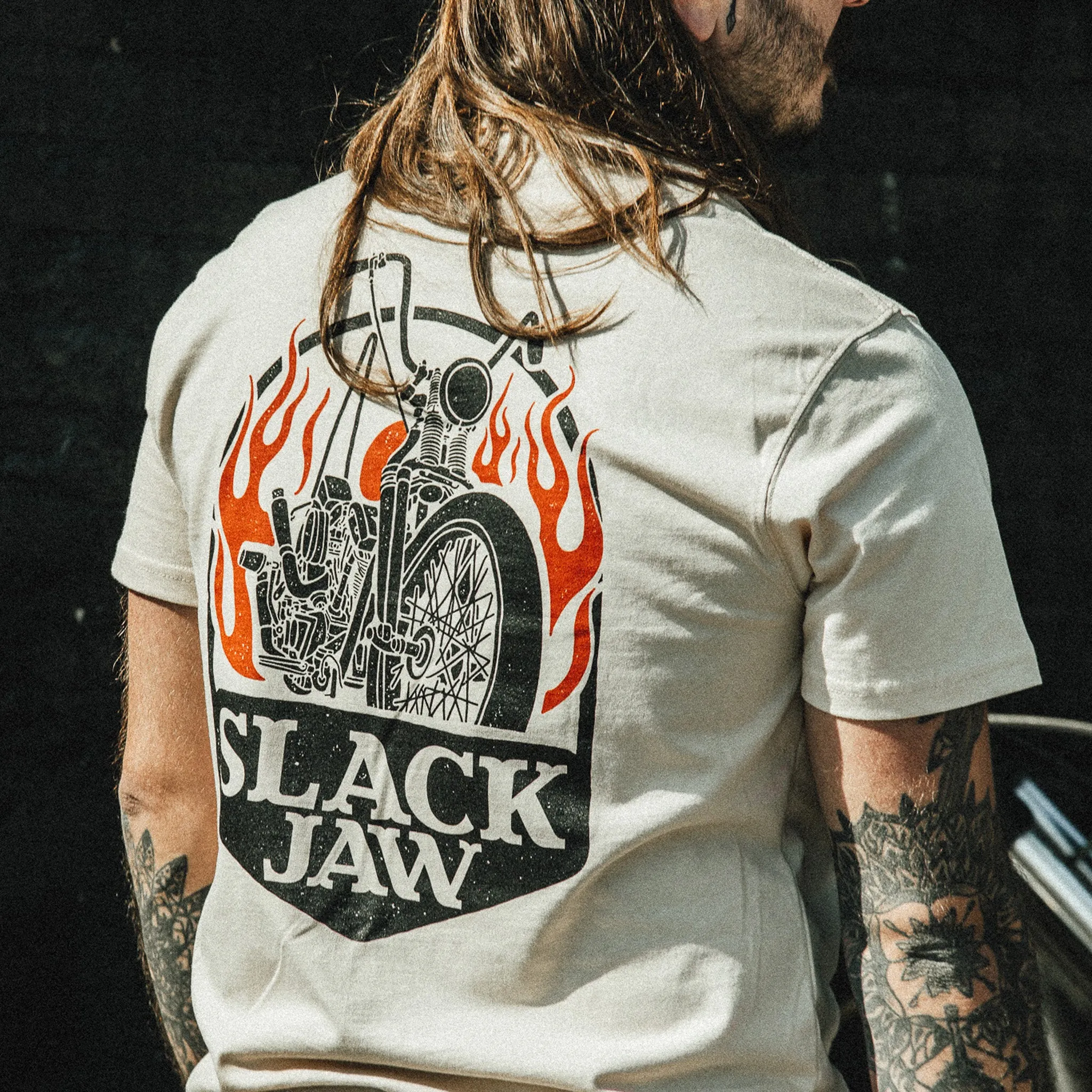 Good Vibrations T Shirt - Bone sold by Slackjaw product image thumbnail 4