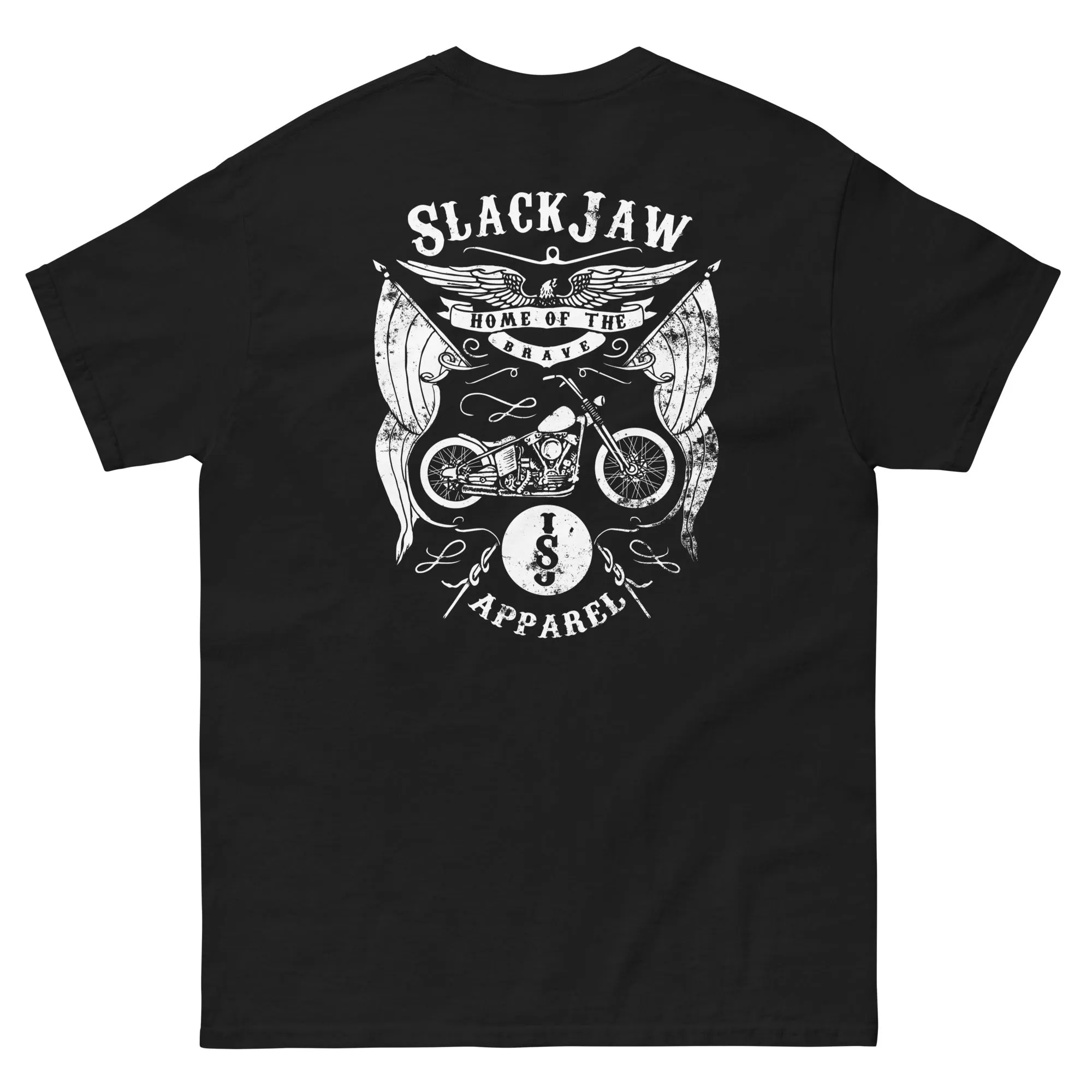 Home of the Brave T Shirt - Black sold by Slackjaw