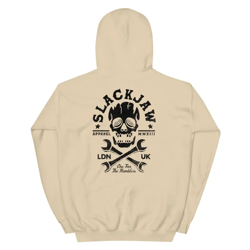 Death Valley Hoody - Bone sold by Slackjaw