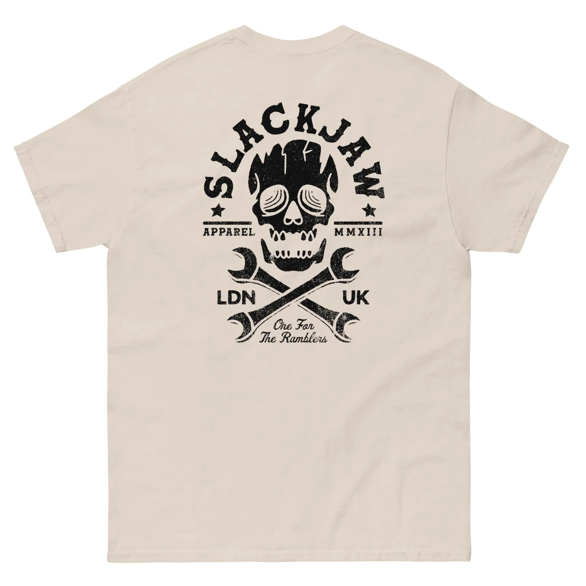 Death Valley T Shirt - Bone sold by Slackjaw