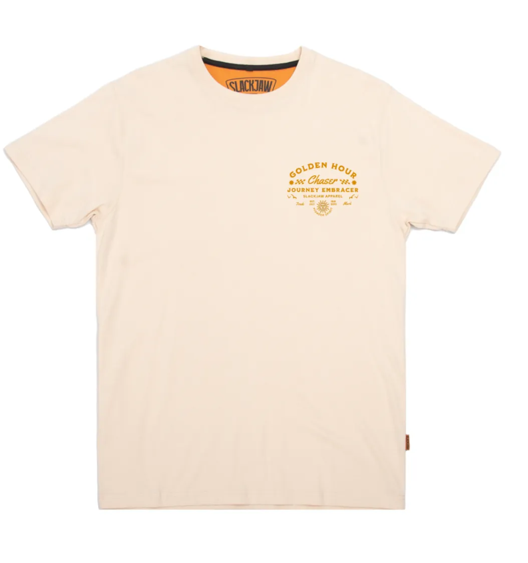 Golden Hour T Shirt - Bone sold by Slackjaw product image thumbnail 2