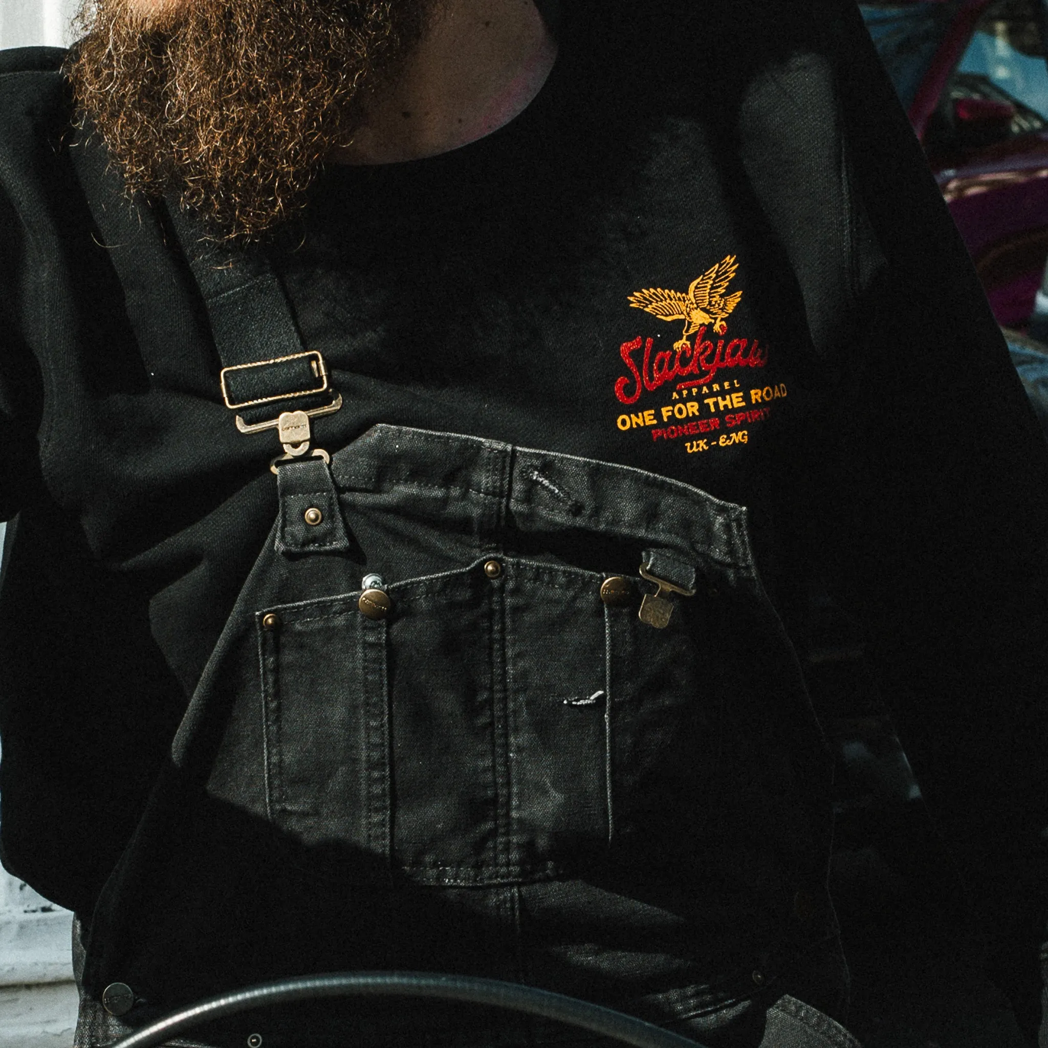 Pioneer Sweatshirt - Black sold by Slackjaw product image thumbnail 4