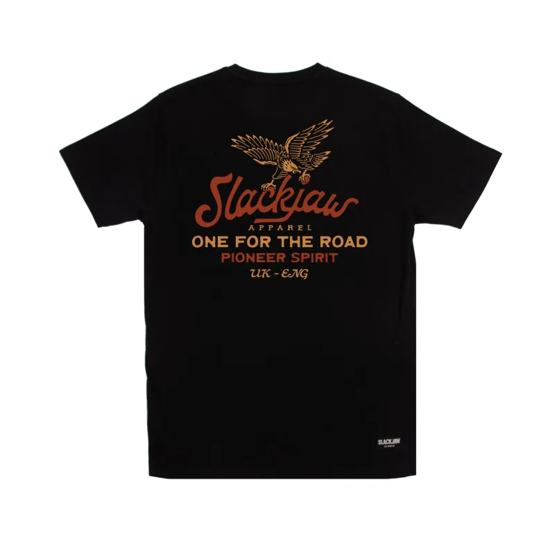 Pioneer T Shirt - Black sold by Slackjaw
