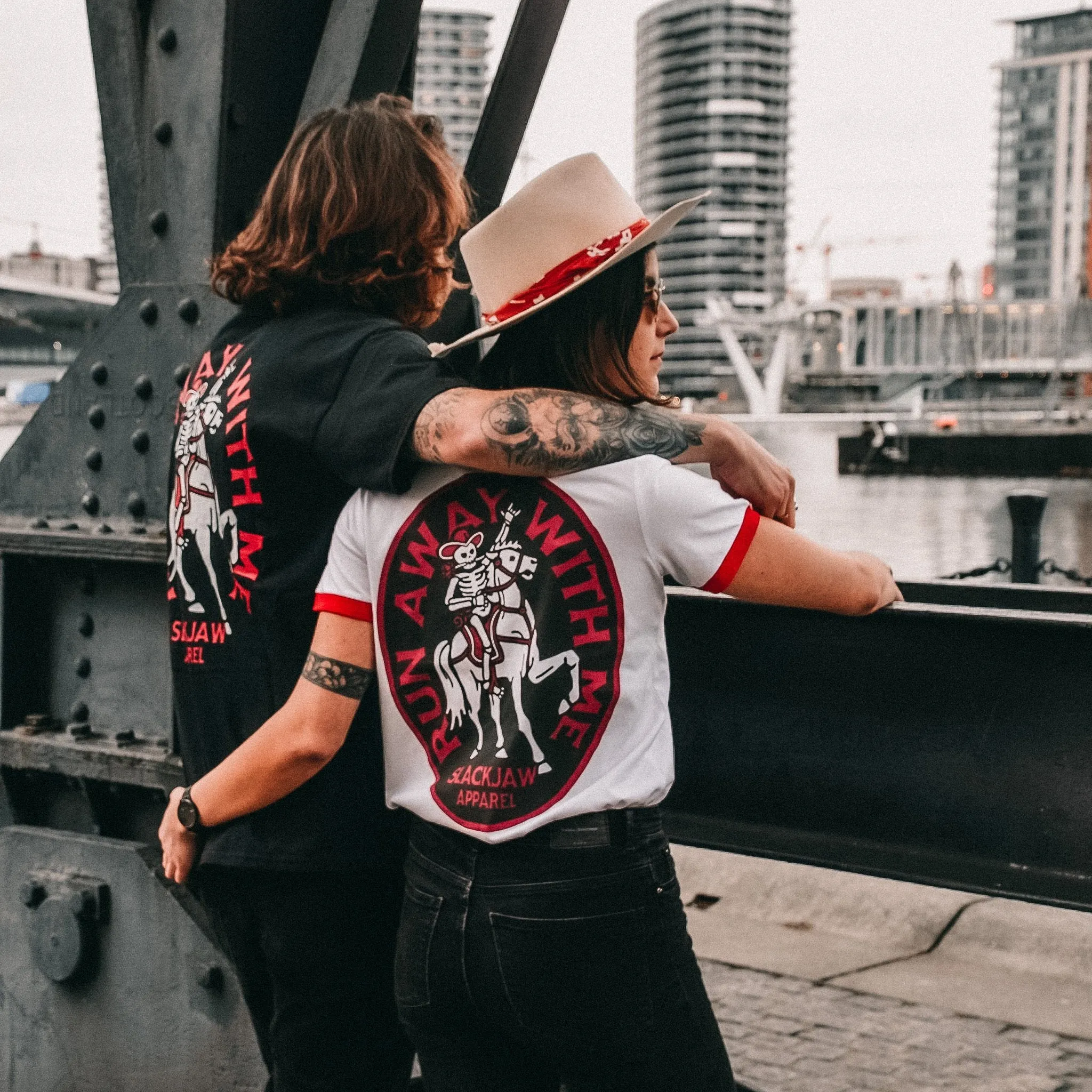 Run Away T Shirt - Black sold by Slackjaw product image thumbnail 3