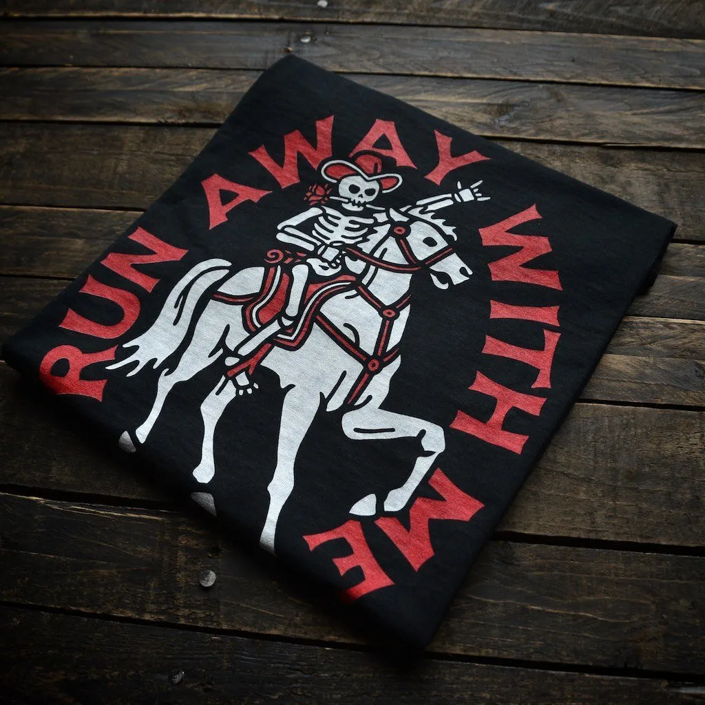 Run Away T Shirt - Black sold by Slackjaw product image thumbnail 4