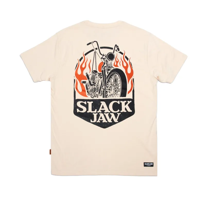 Good Vibrations T Shirt - Bone sold by Slackjaw