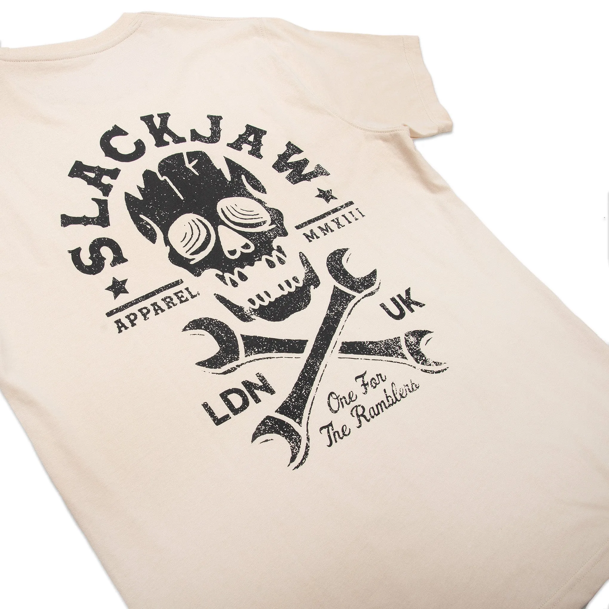 Death Valley T Shirt - Bone sold by Slackjaw product image thumbnail 5