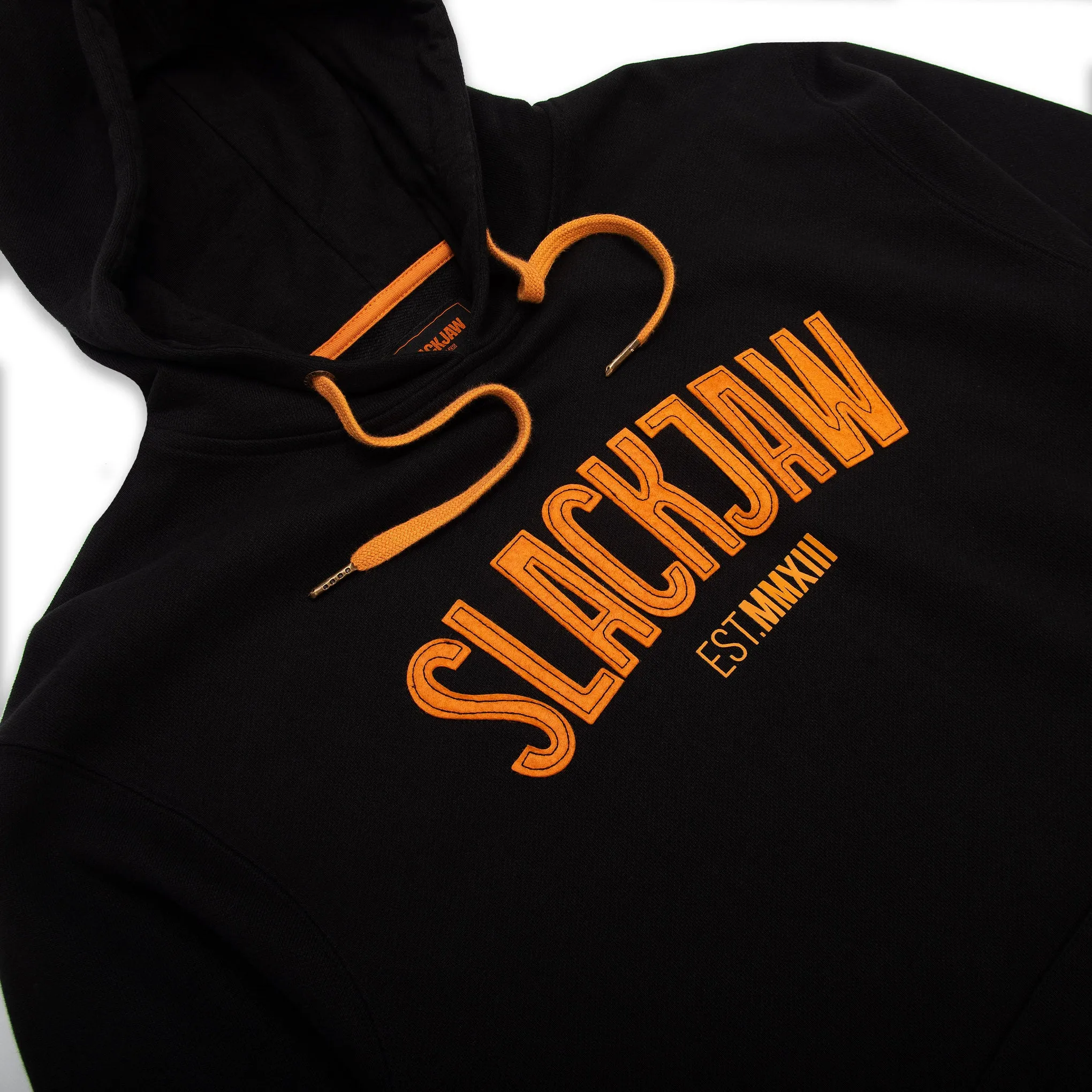 ICON Applique Hoody - Rust/Black sold by Slackjaw product image thumbnail 5