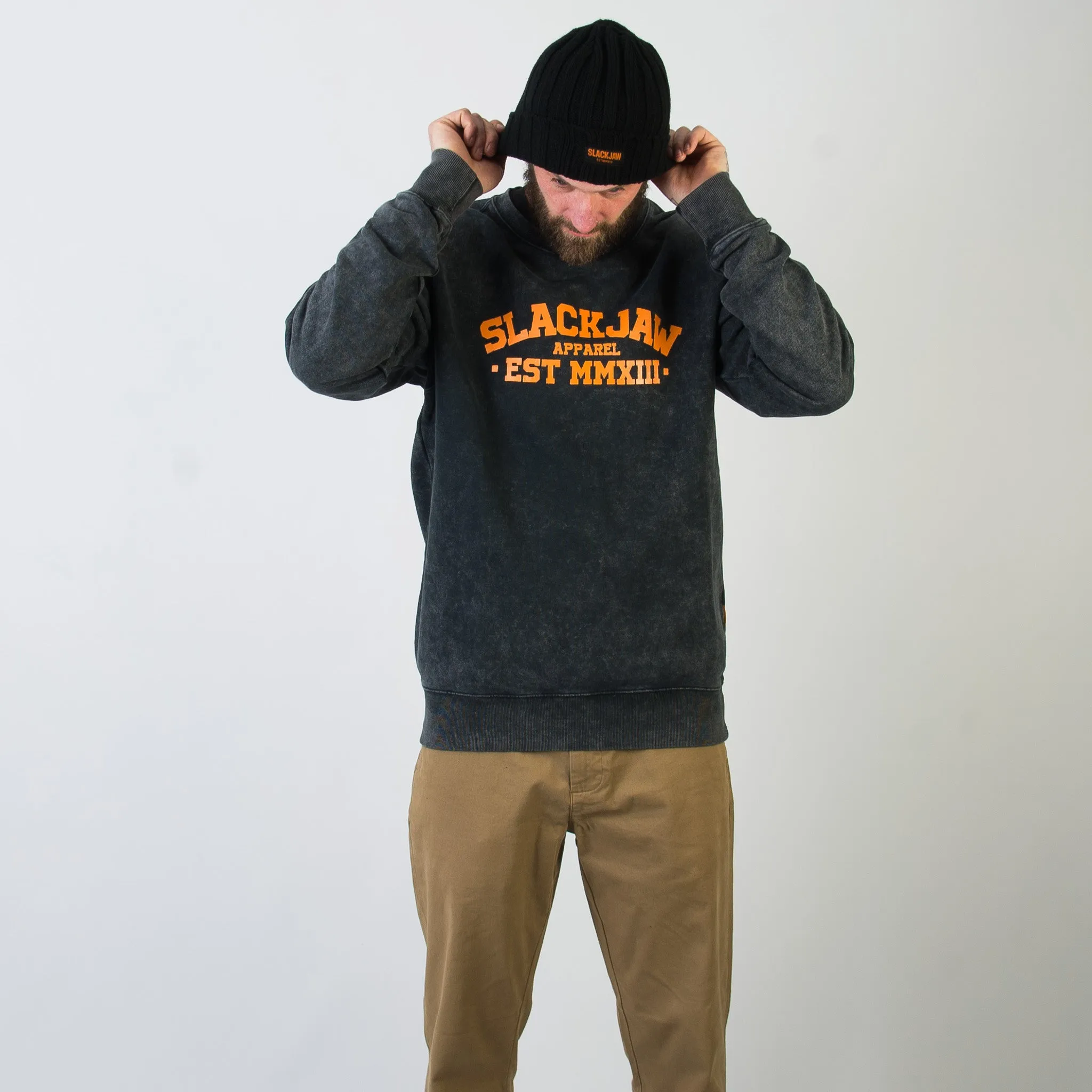 Dropout Sweatshirt - Vintage Black sold by Slackjaw product image thumbnail 2