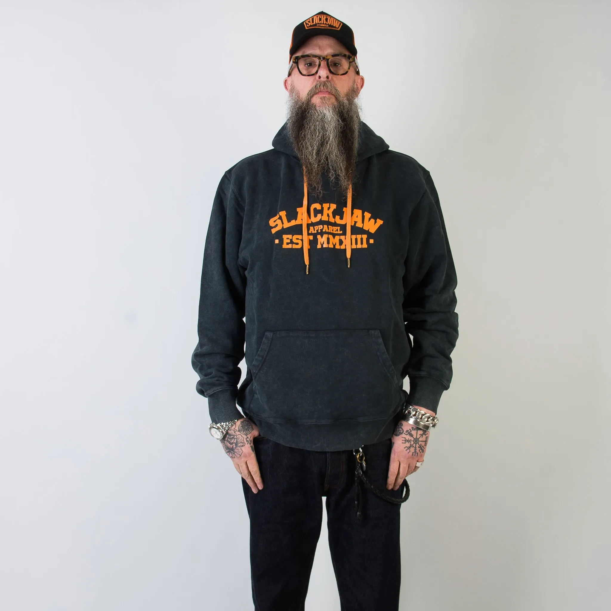 Dropout Hoody - Vintage Black sold by Slackjaw product image thumbnail 2